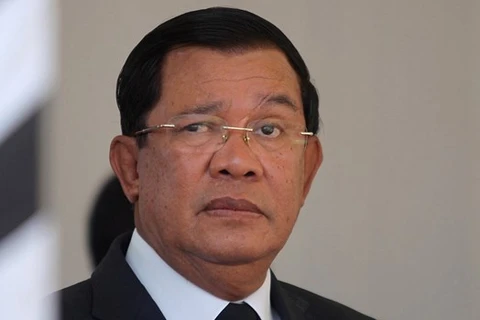 Thủ tướng Campuchia Hun Sen. (Nguồn: cgtn.com)