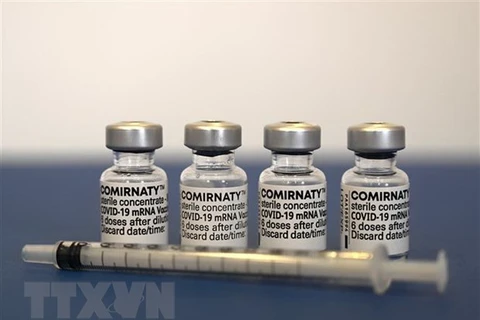 Vaccine ngừa COVID-19 (Ảnh: AFP/TTXVN) 