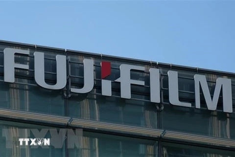 Trụ sở Tập đoàn Fujifilm ở Tokyo, Nhật Bản. (Ảnh: AFP/TTXVN) 