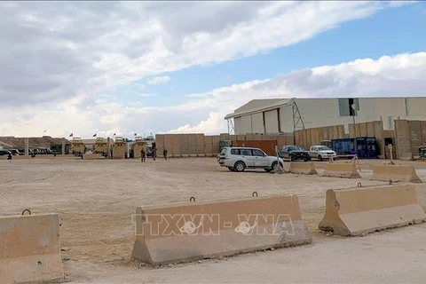 Căn cứ không quân Ain Al-Assad, nơi binh sĩ Mỹ đồn trú ở tỉnh Anbar, Iraq. (Ảnh tư liệu: AFP/TTXVN)