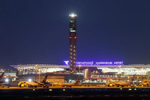 Sân bay quốc tế Suvarnabhumi tại Bangkok. Ảnh: The Straits Times 