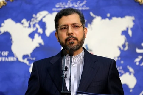 Người phát ngôn Bộ Ngoại giao Iran Saeed Khatibzadeh. (Nguồn: AFP) 