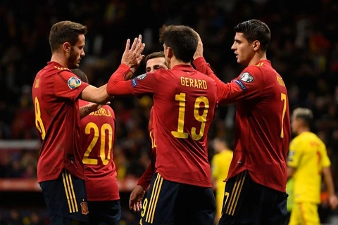 Đội tuyển Tây Ban Nha. (Nguồn: Getty Images)
