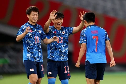 U23 Nhật Bản rộng cửa giành vé vào tứ kết. (Nguồn: AS) 