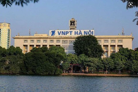 Bưu điện Hà Nội.(Ảnh: Vietnam+)