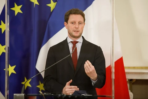 Bộ trưởng phụ trách các vấn đề châu Âu của Pháp Clement Beaune. (Nguồn: EPA-EFE) 