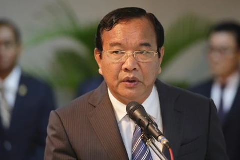 Phó Thủ tướng kiêm Bộ trưởng Ngoại giao và hợp tác quốc tế Campuchia, ông Prak Sokhonn. (Nguồn: foreignpolicywatchdog.com) 