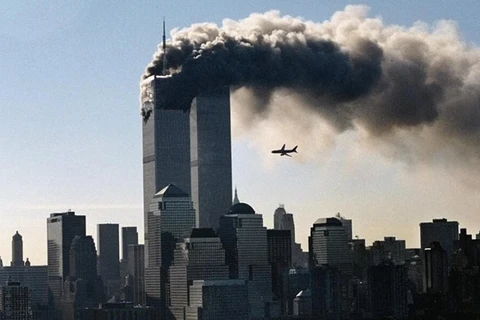 Hình ảnh vụ khủng bố kinh hoàng 11/9 tại Mỹ. (Nguồn: welt.de) 