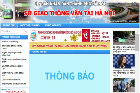 Các tổ chức, cá nhân, doanh nghiệp thực hiện khai báo, nộp hồ sơ trực tuyến tại địa chỉ: www.sogtvt.hanoi.gov.vn. 
