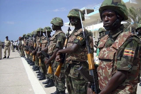 Lực lượng an ninh Uganda.(Nguồn: AFP)