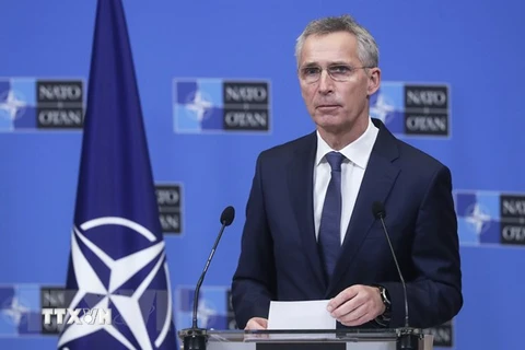 Tổng Thư ký Tổ chức Hiệp ước Bắc Đại Tây Dương (NATO) Jens Stoltenberg . (Ảnh: AFP/TTXVN)