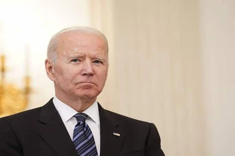 Tổng thống Mỹ Joe Biden phát biểu tại Nhà Trắng, trước lễ tưởng niệm 20 năm ngày nước Mỹ bị tấn công khủng bố (ngày 11/9).(Ảnh: NDTV/TTXVN)