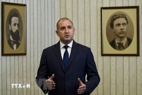 Tổng thống Bulgaria Rumen Radev. (Ảnh: AFP/TTXVN) 