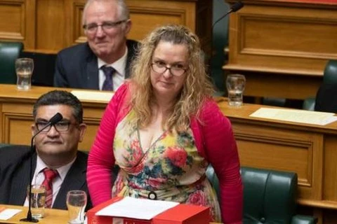 Bộ trưởng Phụ nữ New Zealand Jan Tinetti.(Nguồn: Reuters.)