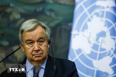 Tổng Thư ký LHQ Antonio Guterres.(Nguồn: AFP/TTXVN)