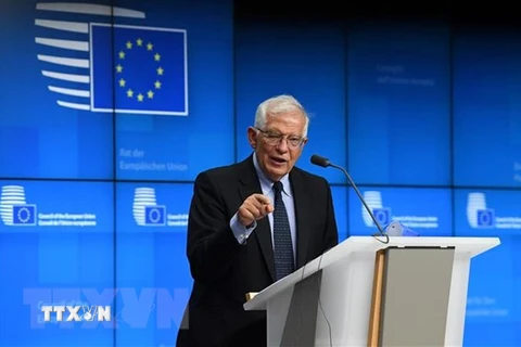 Đại diện cấp cao của EU phụ trách an ninh và chính sách đối ngoại Josep Borrell. (Ảnh: AFP/TTXVN)