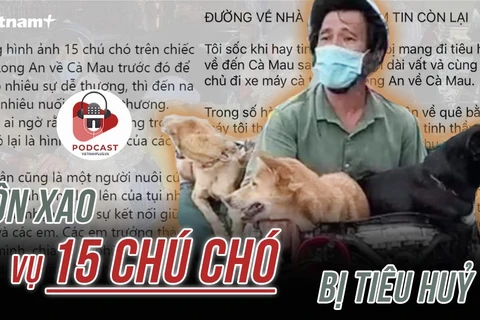 [Audio] Xôn xao vụ 15 chú chó của hai vợ chồng ở Cà Mau bị thiêu hủy