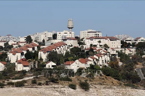 Khu định cư Maale Adumim của Israel tại Bờ Tây. (Ảnh: AFP/TTXVN)