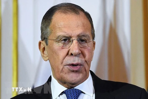 Ngoại trưởng Nga Sergey Lavrov. (Ảnh: AFP/TTXVN) 