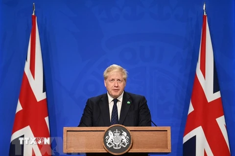 Thủ tướng Anh Boris Johnson. (Ảnh: AFP/TTXVN)