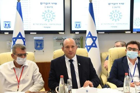 Thủ tướng Israel Naftali Bennett.(Nguồn: HAIM ZACH/GPO) 