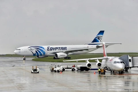 Máy bay của hãng hàng không EgyptAir. (Ảnh: AFP) 