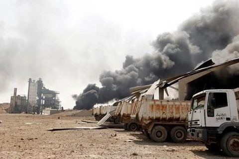 Hai quả tên lửa Katyusha đã nhắm tới Vùng Xanh ở thủ đô Baghdad. (Nguồn: ndtv.com)