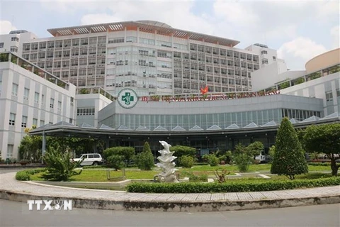 Bệnh viện Đa khoa Trung tâm An Giang. (Ảnh: Công Mạo/TTXVN) 