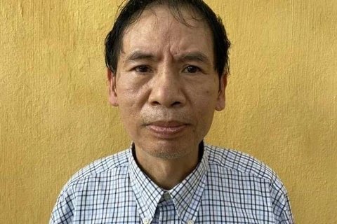 Bị can Nguyễn Văn Nam tại cơ quan điều tra .(Ảnh: CACC)