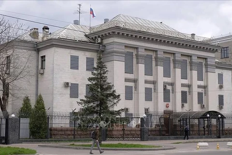 Đại sứ quán Nga ở Ukraine. (Ảnh: TASS/TTXVN)