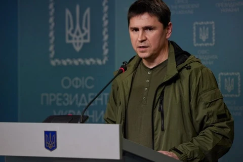 Cố vấn của Tổng thống Ukraine, ông Mykhailo Podolyak.(Nguồn: FrontNews)