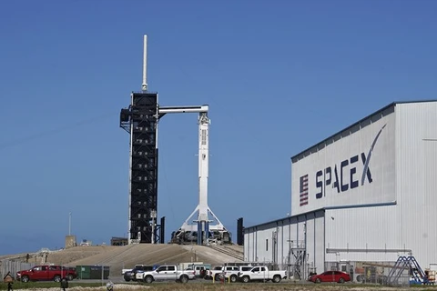 Tàu vũ trụ của SpaceX. (Ảnh: AP) 
