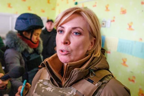 Phó Thủ tướng Ukraine Iryna Vereshchuk.(Nguồn:DailyMirror)
