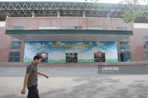 Phú Thọ đầu tư hơn 44 tỷ đồng sửa chữa, nâng cấp sân vận động Việt Trì.(Nguồn: Laodong)