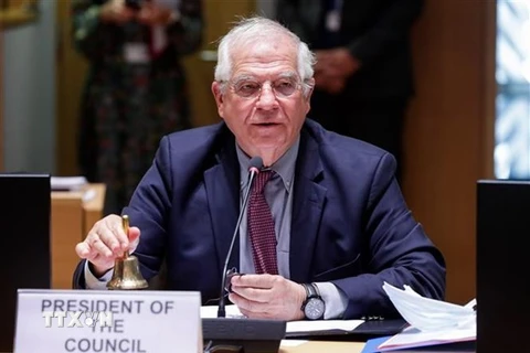 Đại diện cấp cao về chính sách an ninh và đối ngoại của Liên minh châu Âu (EU) Josep Borrell. (Ảnh: AFP/TTXVN) 