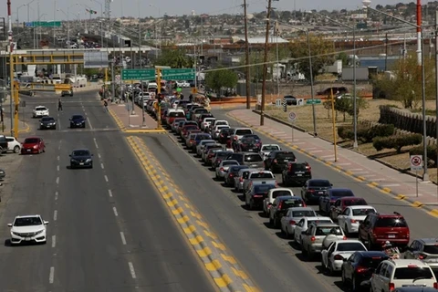 Biên giới Mexico. (Nguồn: AP)