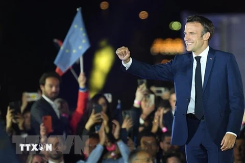 Tổng thống Emmanuel Macron.(Nguồn: AFP/TTXVN)