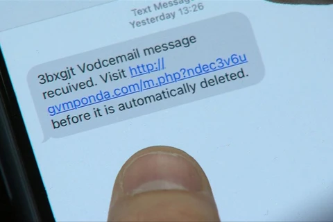 FluBot, một loại virus máy tính được phát tán thông qua tin nhắn SMS (Nguồn: AP)