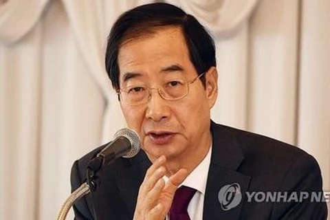 Ông Han Duck-soo, Thủ tướng Hàn Quốc . (Nguồn: Yonhap)
