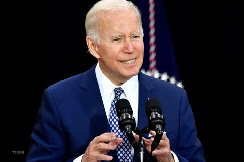 Tổng thống Mỹ Joe Biden. (Ảnh: AFP/TTXVN) 