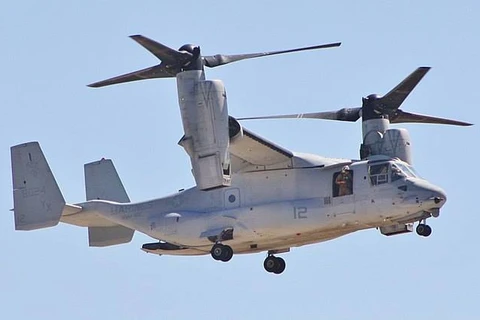 Máy bay V-22 Osprey. (Nguồn: AP)