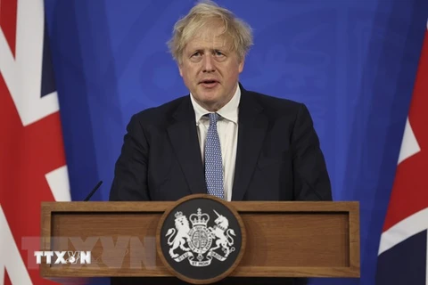 Thủ tướng Anh Boris Johnson. (Nguồn: THX/TTXVN) 