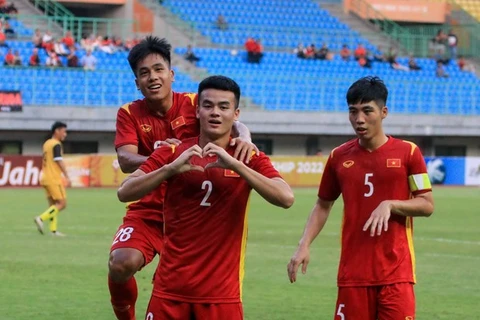 U19 Việt Nam . (Nguồn: VFF)