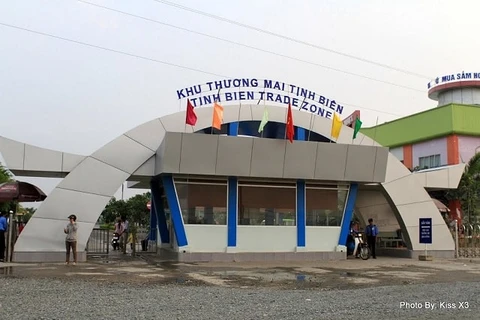 Cửa khẩu Tịnh Biên, An Giang.(Nguồn: Kriss x3)
