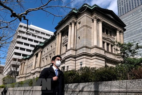 Trụ sở Ngân hàng Trung ương Nhật Bản tại Tokyo. (Ảnh: AFP/TTXVN) 
