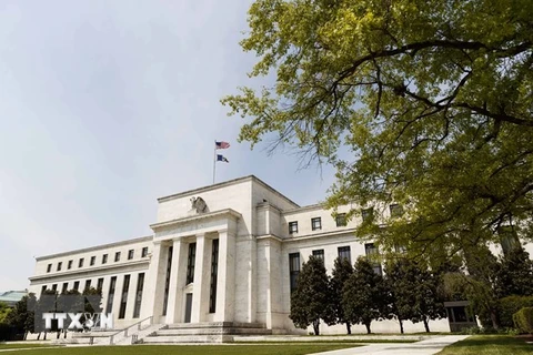 Trụ sở Ngân hàng Dự trữ liên bang Mỹ (Fed) tại Washington DC. (Ảnh: THX/TTXVN) 