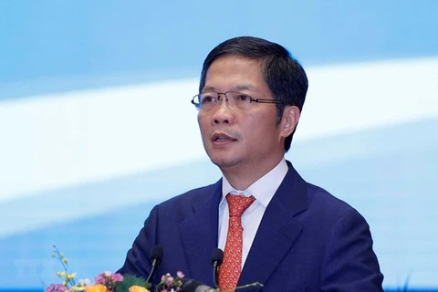 Ủy viên Bộ Chính trị, Trưởng ban Kinh tế Trung ương Trần Tuấn Anh. (Ảnh: Thống Nhất/TTXVN) 