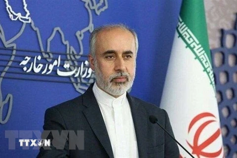 Người phát ngôn Bộ Ngoại giao Iran Nasser Kanaani. (Ảnh: IRNA/TTXVN) 