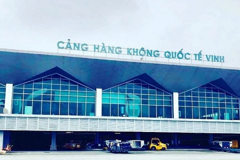 Cảng hàng không quốc tế Vinh.(Nguồn: TTXVN)