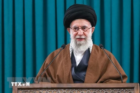 Nhà lãnh đạo tối cao Iran Ayatollah Ali Khamenei. (Ảnh: AFP/TTXVN)